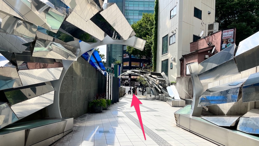 井の頭線渋谷駅からclottealへのアクセス